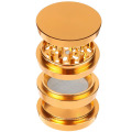 Four Piece with Pollen Catcher Spice Tobacco Herb Weed Grinder